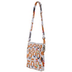 Cute-colorful-owl-cartoon-seamless-pattern Multi Function Travel Bag by Salman4z