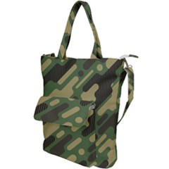 Camouflage-pattern-background Shoulder Tote Bag by Salman4z