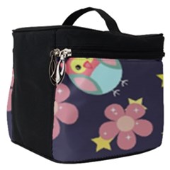Owl-stars-pattern-background Make Up Travel Bag (small) by Salman4z