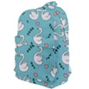 Elegant Swan Pattern Design Classic Backpack View1