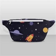 Cosmos Rockets Spaceships Ufos Waist Bag  by pakminggu