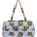 Lion Heads Pattern Design Doodle Multi Function Bag View1