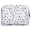 Doodle Pattern Make Up Pouch (Medium) View2