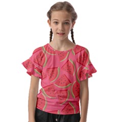 Watermelon Background Watermelon Wallpaper Kids  Cut Out Flutter Sleeves by pakminggu