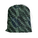 Background Pattern Leaves Texture Design Wallpaper Drawstring Pouch (2XL) View1