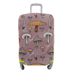 Mushrooms Autumn Fall Pattern Seamless Decorative Luggage Cover (small) by pakminggu