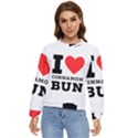 I love cinnamon bun Women s Long Sleeve Raglan Tee View1