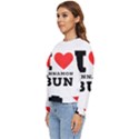 I love cinnamon bun Women s Long Sleeve Raglan Tee View2