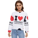 I love cherry cheesecake Women s Long Sleeve Raglan Tee View1
