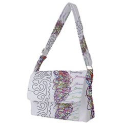 Neurodivergent Creative Smart Brain Full Print Messenger Bag (s) by pakminggu
