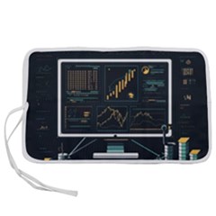 Remote Work Work From Home Online Work Pen Storage Case (s) by pakminggu