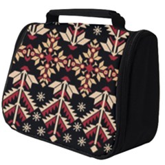 Vector Illustration Of Ukrainian Folk Seamless Pattern Ethnic Ornament Border Element Traditional Full Print Travel Pouch (big) by pakminggu