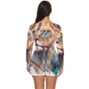 Lion Africa African Art Long Sleeve Boyleg Swimsuit View4