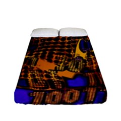 Binary Code Transformation Fitted Sheet (full/ Double Size) by pakminggu