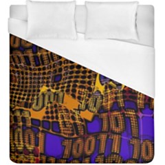 Binary Code Transformation Duvet Cover (king Size) by pakminggu