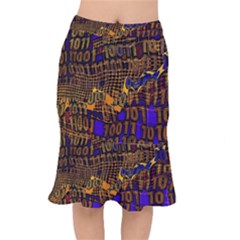 Binary Code Transformation Short Mermaid Skirt by pakminggu