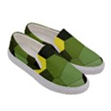 Mosaic Structure Background Tile Women s Canvas Slip Ons View3