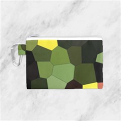 Mosaic Structure Background Tile Canvas Cosmetic Bag (small) by danenraven