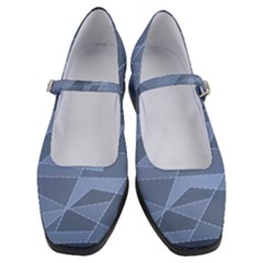 Lines Shapes Pattern Web Creative Women s Mary Jane Shoes by danenraven