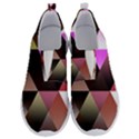 Abstract Geometric Triangles Shapes No Lace Lightweight Shoes View1