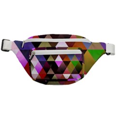 Abstract Geometric Triangles Shapes Fanny Pack by danenraven