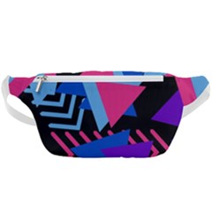 Memphis Pattern Geometric Abstract Waist Bag  by danenraven