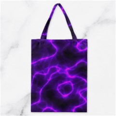 Purple Pattern Background Structure Classic Tote Bag by danenraven