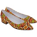 Geometry Shape Retro Trendy Symbol Women s Block Heels  View3