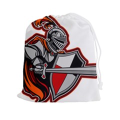 Knight Shield Sword Shield Fictional Character Drawstring Pouch (2xl) by danenraven
