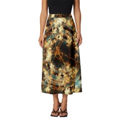 Science Fiction Background Fantasy Classic Midi Chiffon Skirt by danenraven