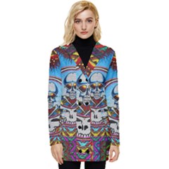 Grateful Dead Wallpapers Button Up Hooded Coat  by Mog4mog4
