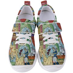 Beauty Stained Glass Women s Velcro Strap Shoes by Mog4mog4