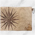 Compass Map Nautical Antique Canvas Cosmetic Bag (XXXL) View2