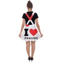 I love praline  Velvet Suspender Skater Skirt View2