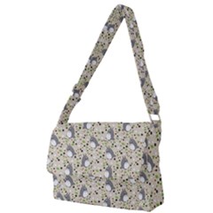 Pattern My Neighbor Totoro Full Print Messenger Bag (l) by Mog4mog4