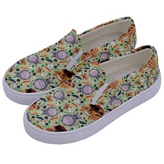 My Neighbor Totoro Pattern Kids  Canvas Slip Ons by Mog4mog4