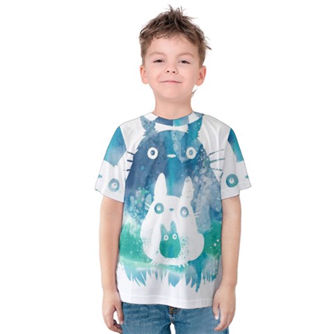 My Neighbor Totoro Kids  Cotton Tee by Mog4mog4