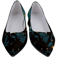 Hogwarts Castle Van Gogh Women s Block Heels  by Mog4mog4