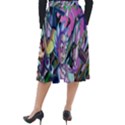 Cartoon Parody Time Travel Ultra Pattern Classic Velour Midi Skirt  View2
