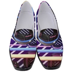 Abstract Sphere Room 3d Design Shape Circle Women s Classic Loafer Heels by Mog4mog4