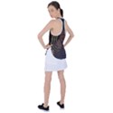 Black And Green Area Rug Neon Genesis Evangelion Computer Communication Racer Back Mesh Tank Top View2