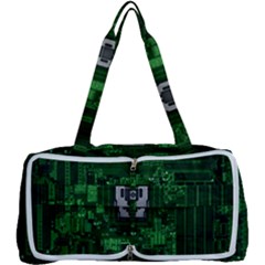 Technology Computer Chip Electronics Industry Circuit Board Multi Function Bag by Bakwanart