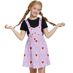 Easter Easter Bunny Hearts Seamless Tile Cute Kids  Apron Dress by 99art