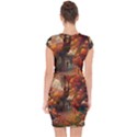 Collage Art Ai Wow Awesome Capsleeve Drawstring Dress  View2