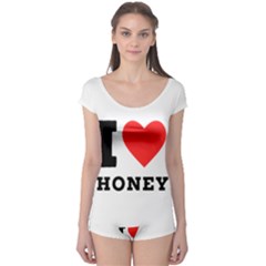 I Love Honey Boyleg Leotard  by ilovewhateva