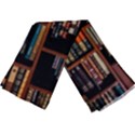 Assorted Title Of Books Piled In The Shelves Assorted Book Lot Inside The Wooden Shelf Lightweight Scarf  View3