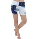Tree-mushrooms-art-trunk-artwork Lightweight Velour Yoga Shorts View1