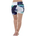 Tree-mushrooms-art-trunk-artwork Lightweight Velour Yoga Shorts View4