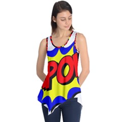 Kapow-comic-comic-book-fight Sleeveless Tunic by 99art