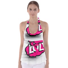 Lol-acronym-laugh-out-loud-laughing Babydoll Tankini Top by 99art